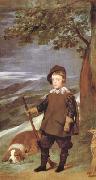 Diego Velazquez Portrait du Prince Baltasar Carlos en costume de chasse (df02) Germany oil painting artist